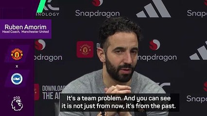 Højlund's lack of United goals a team problem, not his problem - Amorim