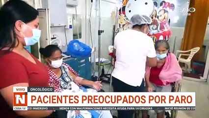 Pacientes preocupados por paros