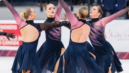 Championnats nationaux canadiens de patinage 2025 - Patinage synchronisé senior - Programme libre