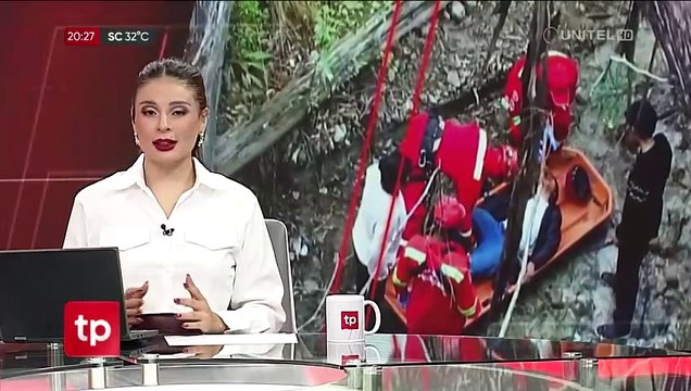 La Paz: Tres adolescentes terminaron lesionados tras caer de una altura de 10 metros en el parque Pura Pura