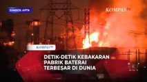 Pabrik Penyimpanan Baterai Terbesar di Dunia di California Terbakar