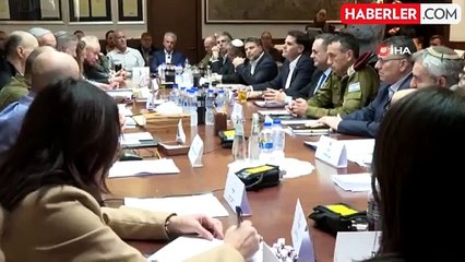 İsrail hükümeti Gazze'de ateşkesi onayladı
