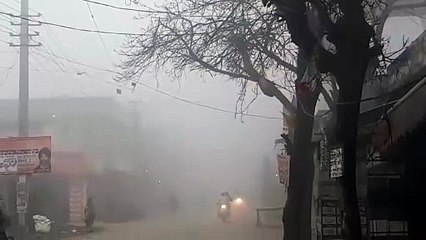 आज एक बार फिर अंबाला में छाया घना कोहरा शिमला से भी ठंडा हुआ अंबाला