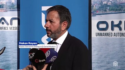 Mersin'de geliştirilen insansız deniz aracı OKHAN tanıtıldı