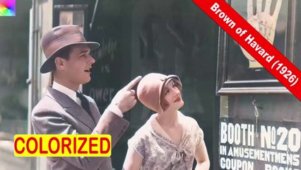 Brown of Harvard (1926) | Old Colorized Movie