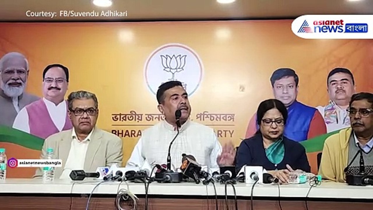 আসফাকউল্লা নাইয়ার পাশে দাঁড়িয়ে মমতাকে তোপ শুভেন্দুর