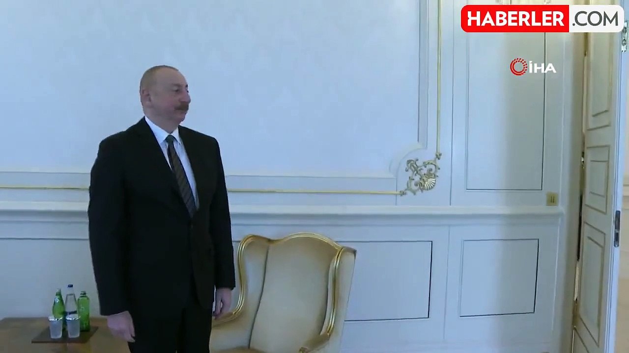 Dışişleri Bakanı Hakan Fidan, Azerbaycan Cumhurbaşkanı Aliyev ile Görüştü