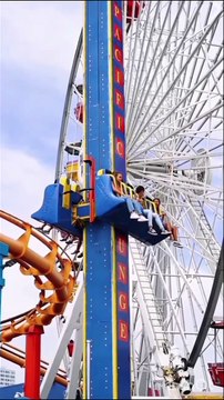 दुनिया का सबसे खतरनाक झूला most dangerous swing _ride _jhula _shorts(720P_HD)