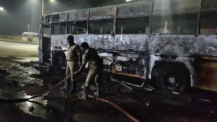 లక్కీగా జాతీయ రహదారిపై ఘోర ప్రమాదం తప్పింది.. అసలేమైందంటే?