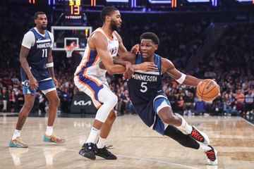 NBA : Edwards prend chaud au MSG et s'offre les Knicks