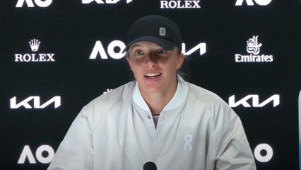 Tennis - Australian Open 2025 - Iga Swiatek : "I wouldn’t say I’m ruthless... I'm just playing my game"