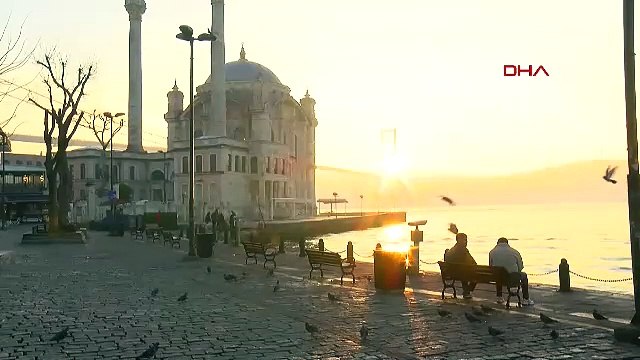 İstanbul güne bu manzarayla uyandı
