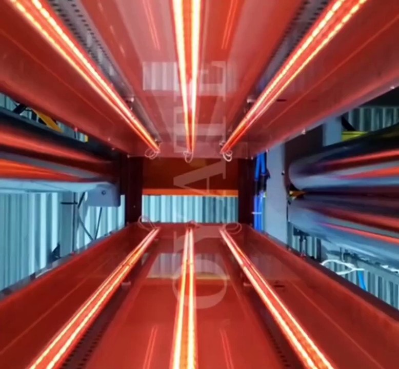 Twin tubes quartz lamp halogen heat lamp 810mm 400v 4000w quartz infrared heating lamp