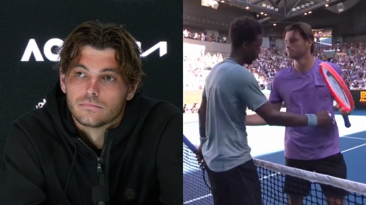 Tennis - Australian Open 2025 - Taylor Fritz, defeated in 3rd round : "I forget that Gaël Monfils is 38"