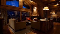 High mountain chalet | Winter ambience