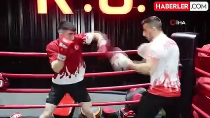 Elazığ'ın Yenilgisiz Kick Boks Sporcusu Türkiye Şampiyonasına Hazırlanıyor