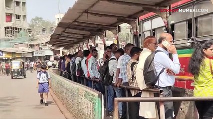 बेस्टच्या कंत्राटी कर्मचाऱ्यांचे आंदोलन 2
