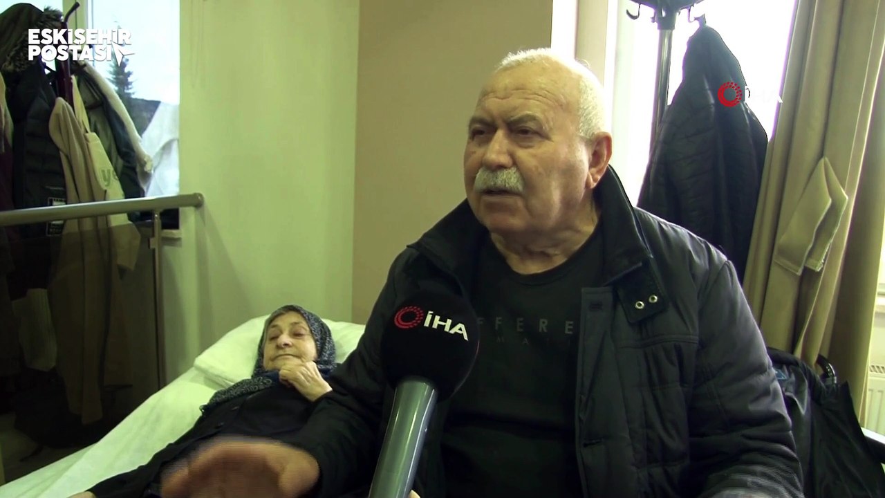 Eskişehir'de eşinin sevgisiyle yeniden ayağa kalktı