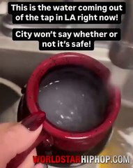 Los Angeles residents are noticing a change in the tap water.