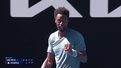 Open d'Australie - L'exploit de Monfils contre Fritz