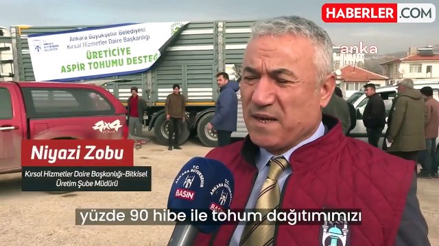Ankara Büyükşehir Belediyesi'nden Çiftçilere Hibe Desteği
