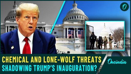 Attack On Trump During Inauguration? 25,000 U.S Officers To Secure Presidential Inauguration | Watch