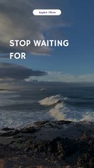 Motivational Quotes : Stop Waiting For The Perfect Moment #motivation  #Inspiration