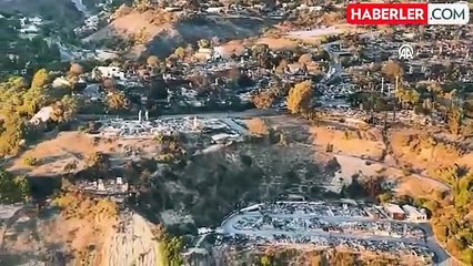 Los Angeles'taki yangınlarda 40 yılın en büyük yıkımı yaşandı