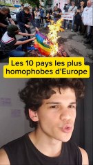 Les pays où l'homophobie est la plus répandue 🌍