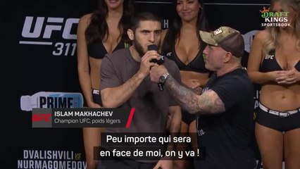UFC 311 - Makhachev : "Peu importe mon adversaire, je dois l'écraser"