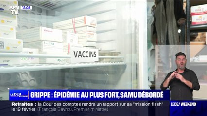 Grippe: l'épidémie au plus fort, le SAMU débordé