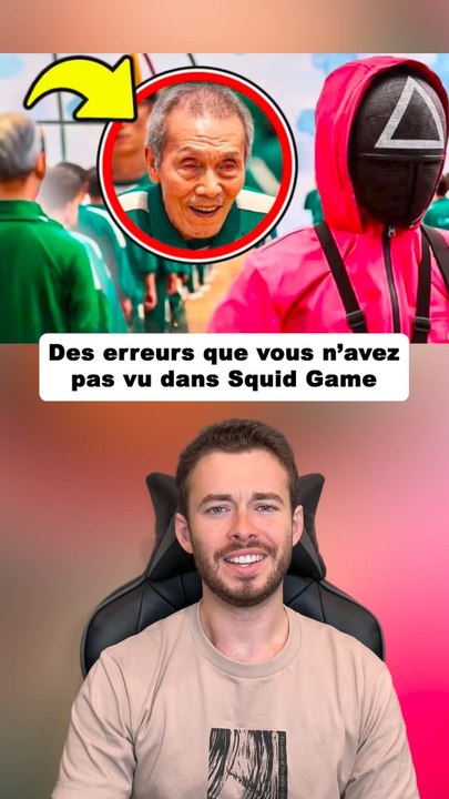 Des erreurs que vous n’avez pas vu dans Squid Game