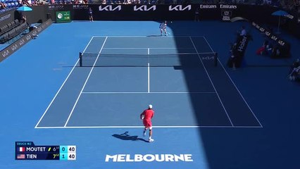 Open d'Australie - Moutet battu par la sensation Tien