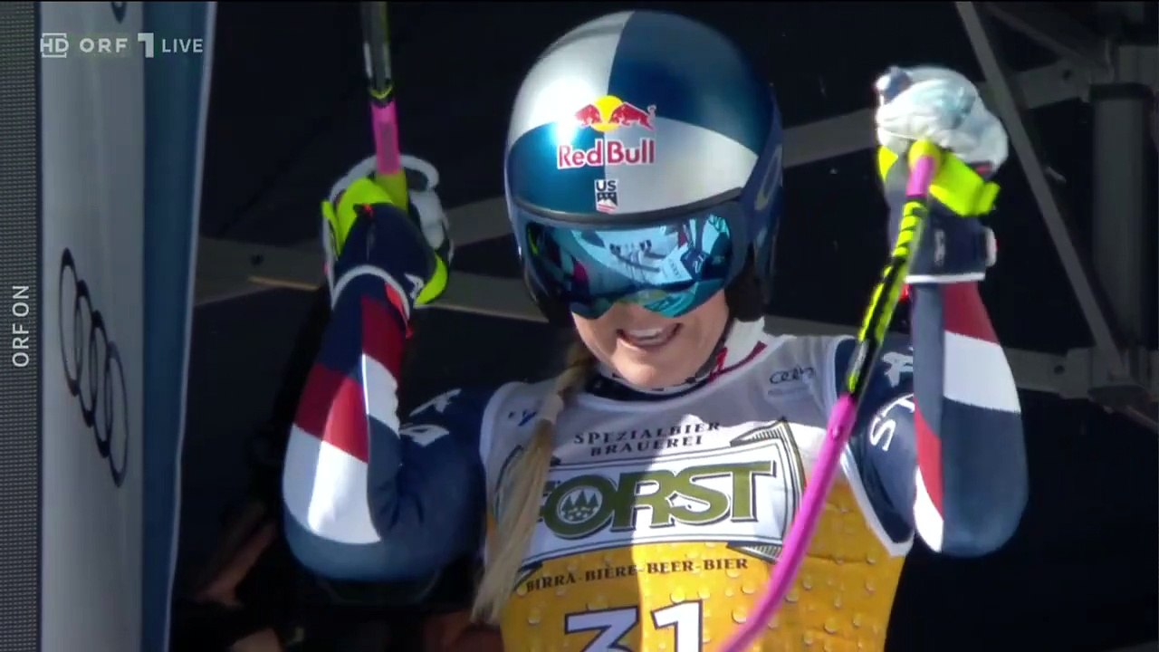 Lindsey Vonn - Cortina d'Ampezzo Downhill (20th Place)