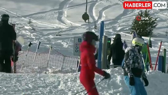 Kartalkaya'da Sömestr Tatili Yoğunluğu