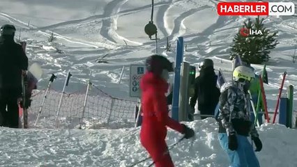 Kartalkaya'da Sömestr Tatili Yoğunluğu