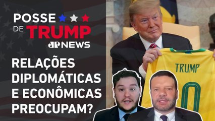 O que esperar da relação entre Brasil e governo Trump? Mano e Jesualdo comentam