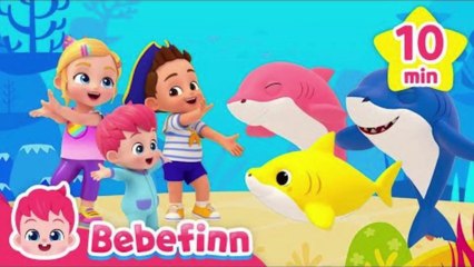 Underwater Fun with Bebefinn and Friends! Meet Sharks and Dolphins | 10-Min Kids Adventure