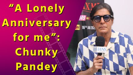 IANS Interview with Chunky Pandey about his Marriage Anniversary and Working Experience