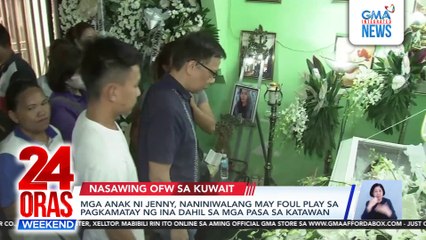 Mga anak ng nasawing OFW sa Kuwait, nagbalik-tanaw sa mga alaala kasama ang ina | 24 Oras Weekend