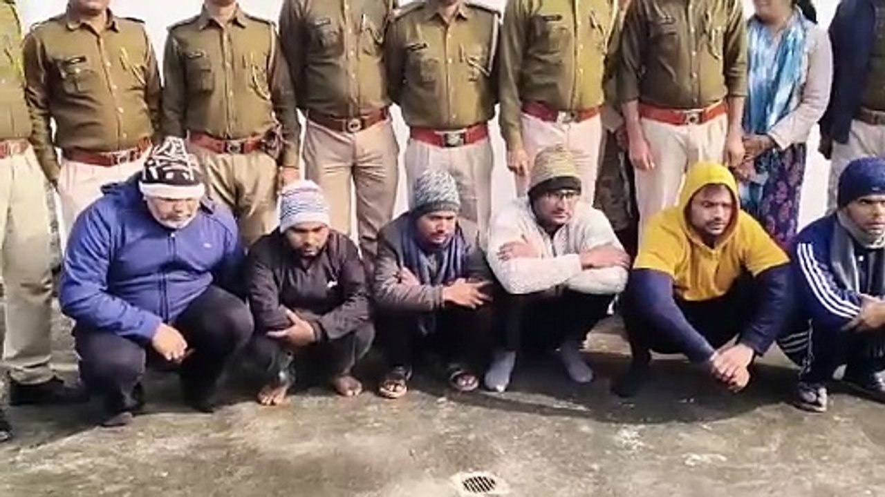 सवाई माधोपुर साइबर थाना पुलिस की बड़ी कार्यवाही ,साइबर ठगी करने वाली अंतर्राज्यीय गैंग के 6 सदस्य किए गिरफ्तार,