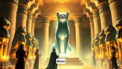 Why did the ancient Egyptians worship cats?