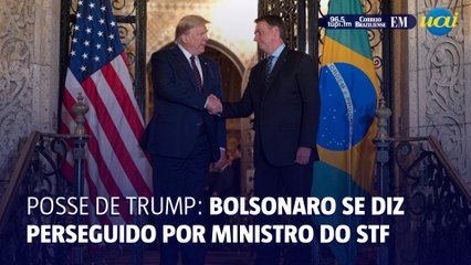 Posse de Trump: Bolsonaro se diz perseguido com decisão de Alexandre de Moraes