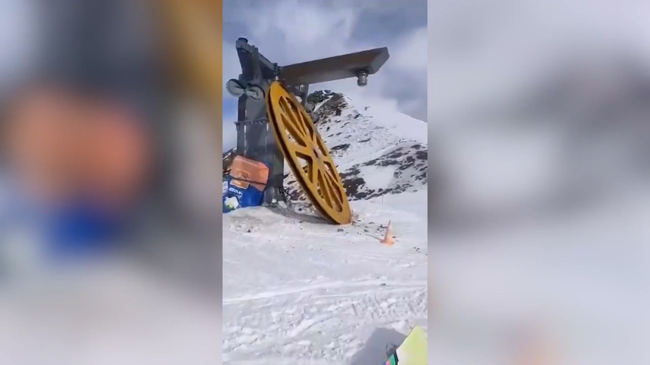 Nueve heridos muy graves y ocho graves tras la caída de un telesilla en la estación de Astún