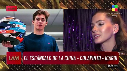 Los chats entre la China Suárez y Franco Colapinto