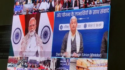 स्वामित्व योजना के तहत बांटे पट्टे, अजमेर में बोले भागीरथ चौधरी-विकसित भारत के लिए पीएम का यह मजबूत कदम