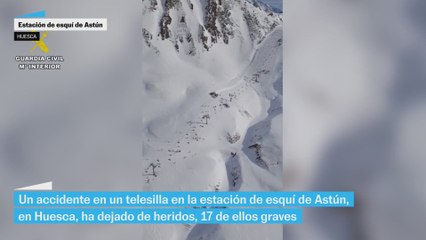 La Guardia Civil acude al lugar del siniestro