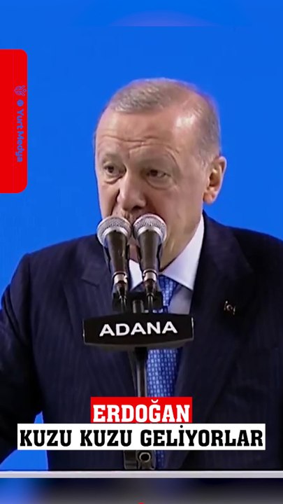 #erdoğan  "Büyük büyük laflar ediyorlar ama sonra kuzu kuzu hizaya geliyorlar"  #sondakika #adana