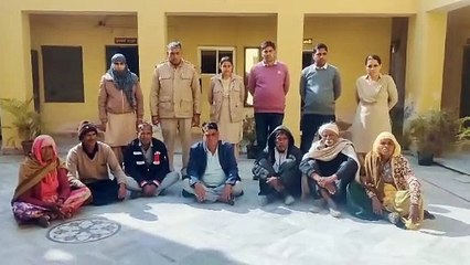 कुचामन पुलिस का बड़ा ऑपरेशन, 157 ठिकानों पर की छापेमारी, 65 बदमाश गिरफ्तार