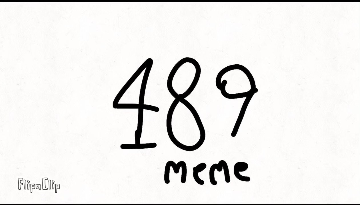489 meme (se pasó de moda)